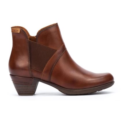 Women's Pikolinos ROTTERDAM Ankle Boots Brown | NZ X5908QA